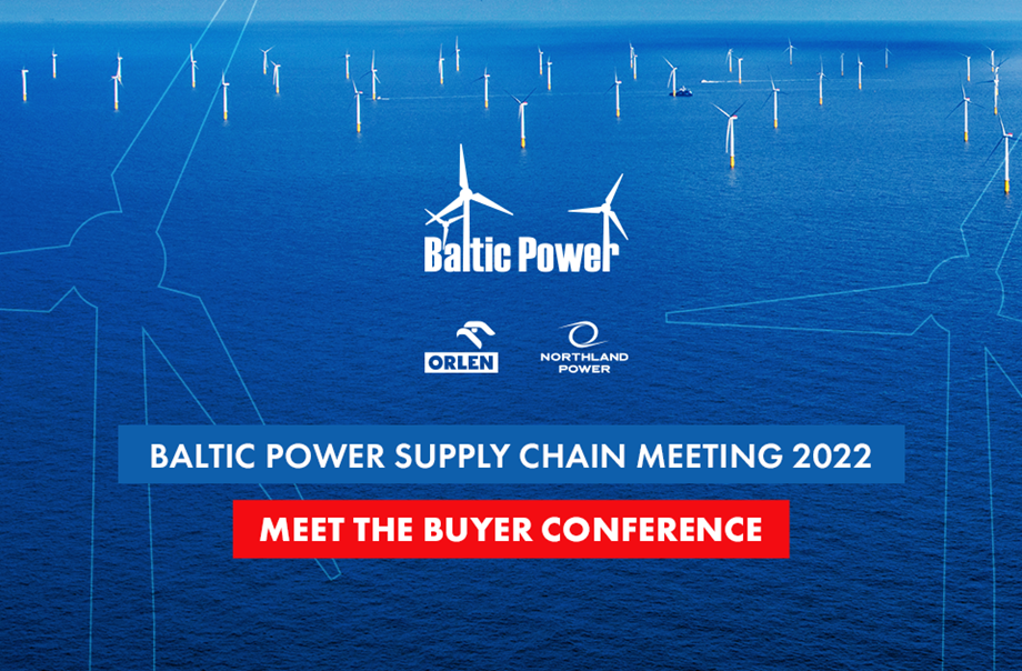 Baltic Power zaprasza na konferencję Suppliers Day 2022: Meet the Buyer